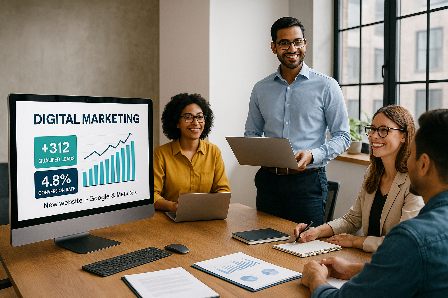 Digital marketing agency dashboard